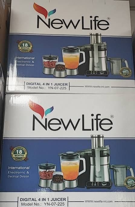 ابمیوه گیری نیولایف مدل 225 / NEWLIFE YN-07-225