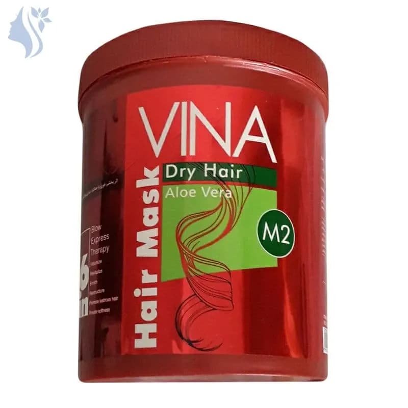 ماسک مو وینا ۷۵۰ میلی لیتر آلوئه ورا مو خشک M2