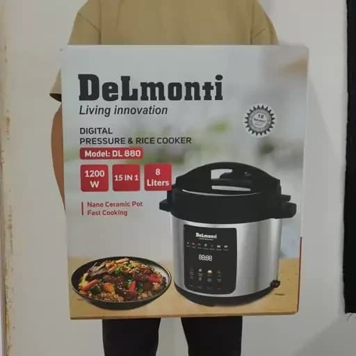 زودپز دلمونتی 8 لیتر مدل 880 / DELMONTI DL880 — تصویر ۳