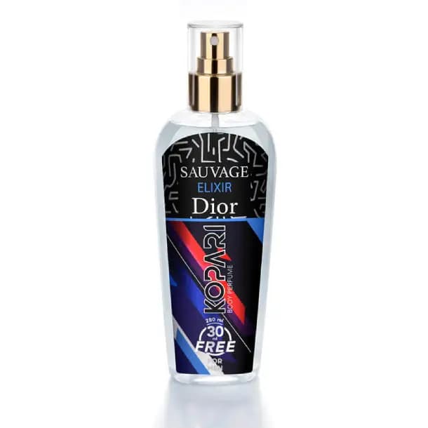 بادی اسپلش کوپاری مدل Sauvage Elixir Dior — تصویر ۲