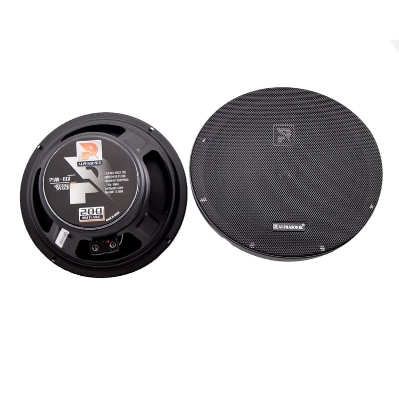 میدرنج 8 اینچ آلفاسونیک PSW-801