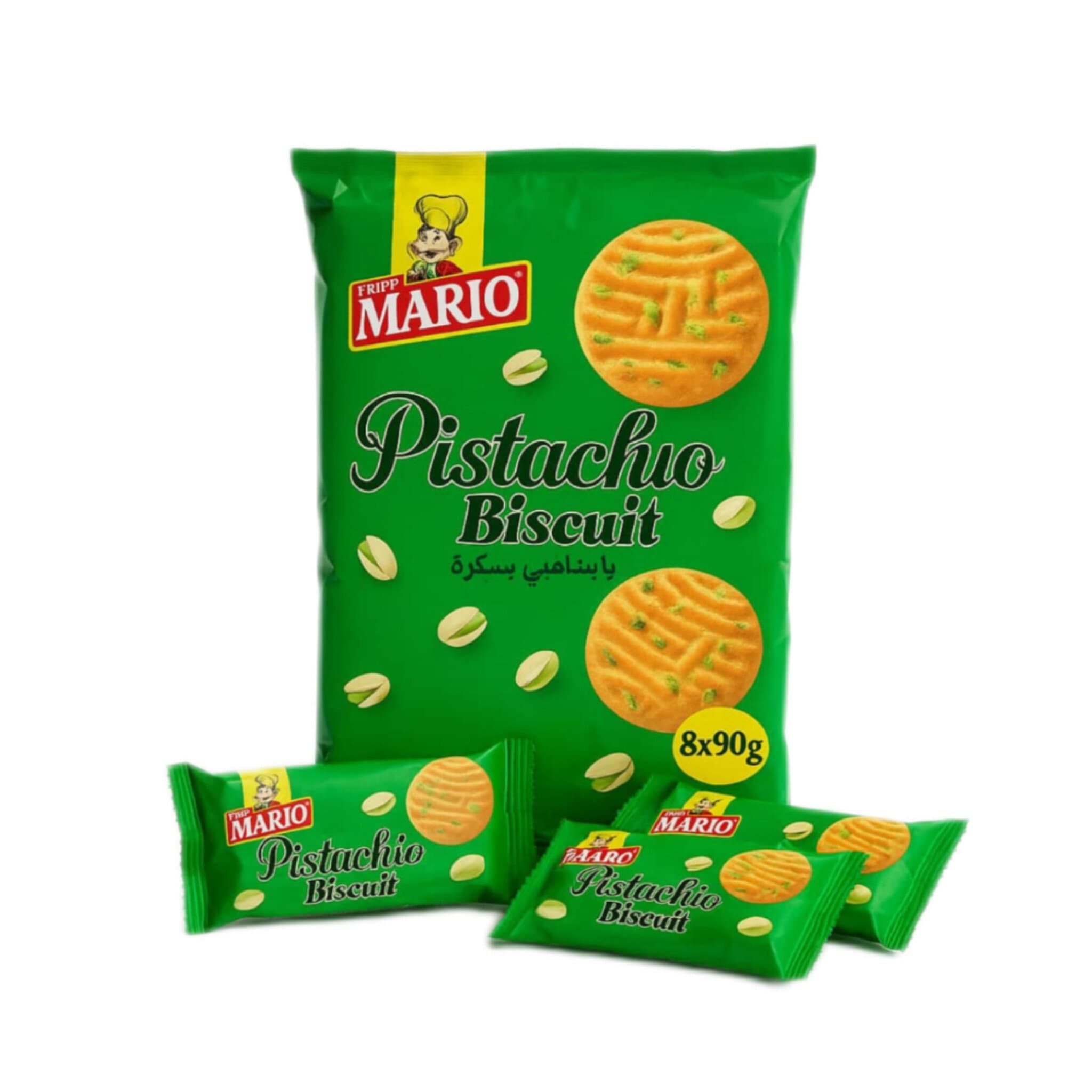 بیسکویت پسته ماریو _ Mario