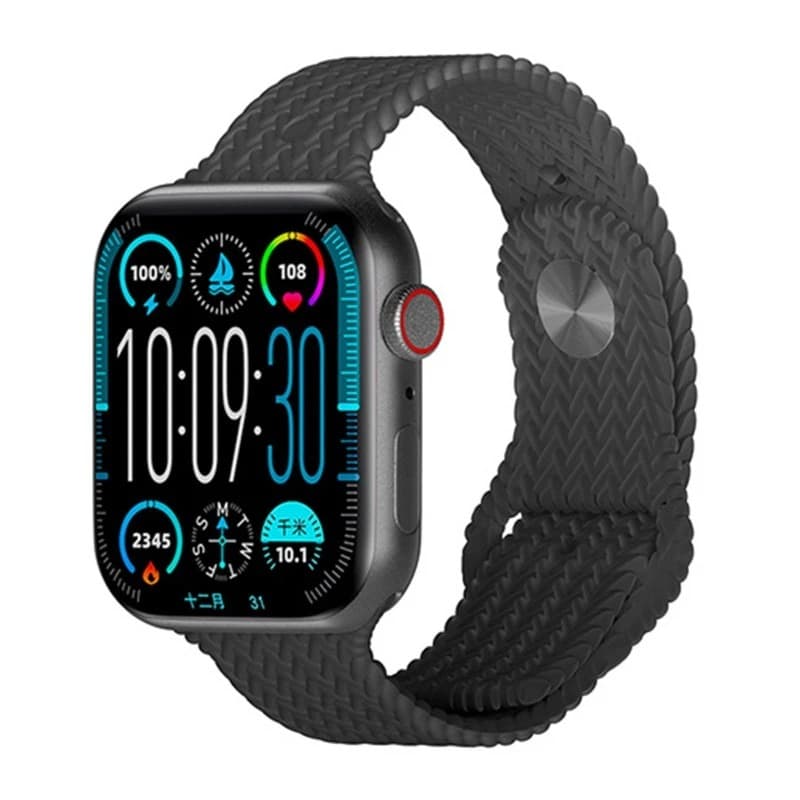 ساعت هوشمند 45 میلی متر ویکتوری مدل S10 MAX با بند سیلیکونی — تصویر ۶