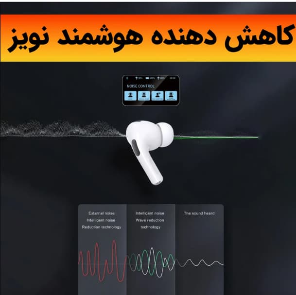 هدفون بلوتوثی لوکسار مدل A9 Pro — تصویر ۵