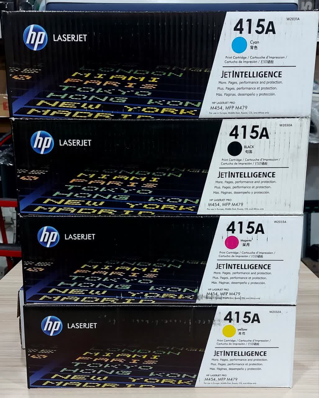 کاتریج hp 415A طرح اورجینال پک چین — تصویر ۲