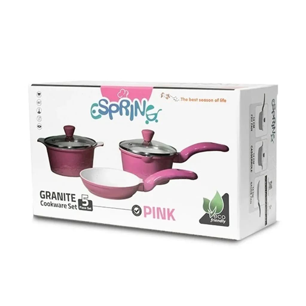 سرویس قابلمه گرانیت کودک و نوزاد 5پارچه اسپرینگ Espring — تصویر ۷