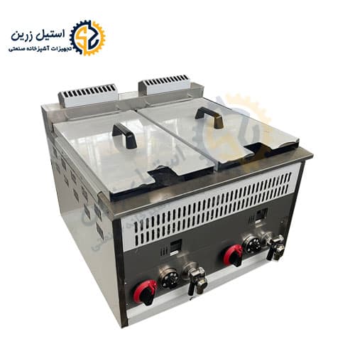 سرخ کن دو لگن گازی وارداتی