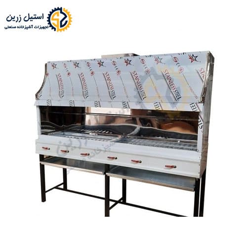 انواع کباب پز صنعتی رستورانی — تصویر ۲