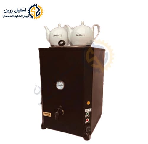 سماور برقی 50 لیتری هتلی آپوراک دو جداره
