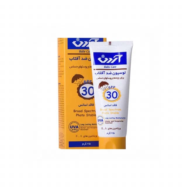 لوسیون ضد آفتاب SPF 30 آردن کودک
