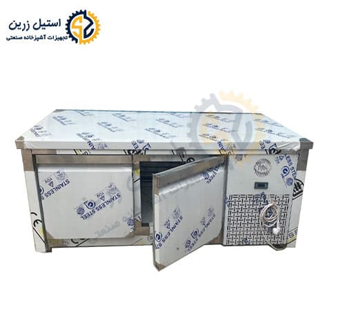 یخچال زیر گریل استیل