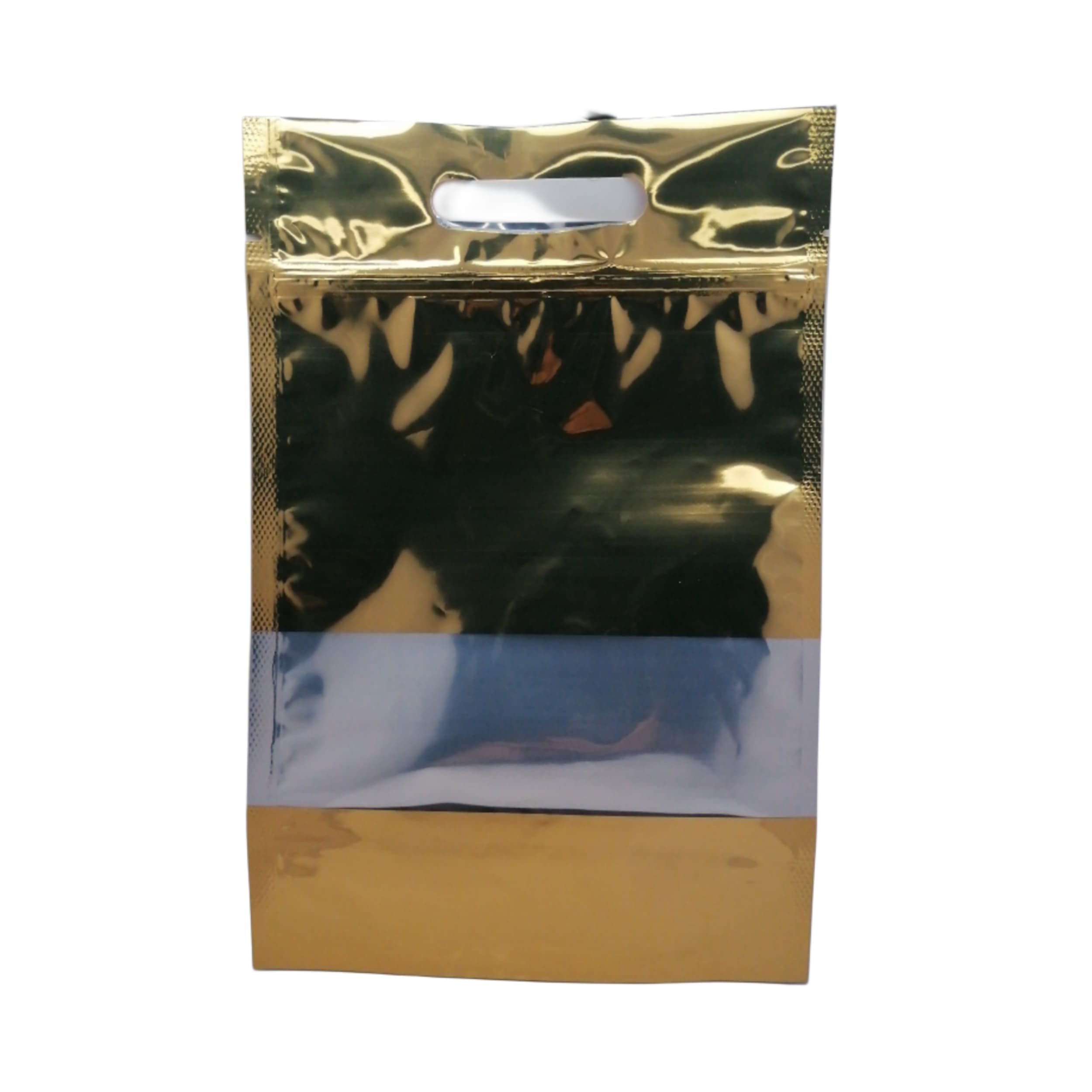 پاکت زیپ دار متالایز 35*25 بسته 10 عددی