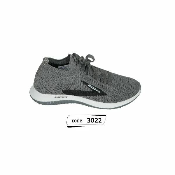 بروکس بندی بافتی طوسی زیره سفید (کد3022) — تصویر ۲