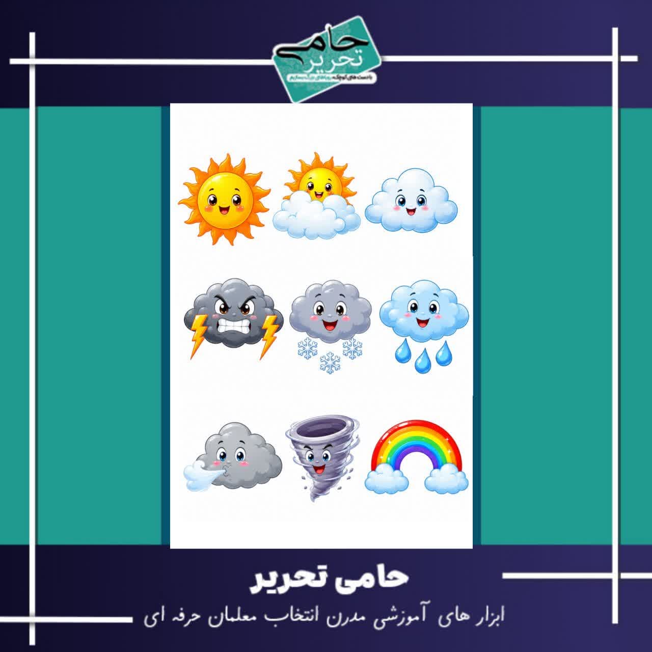 پک آموزشی شناخت آب و هوا