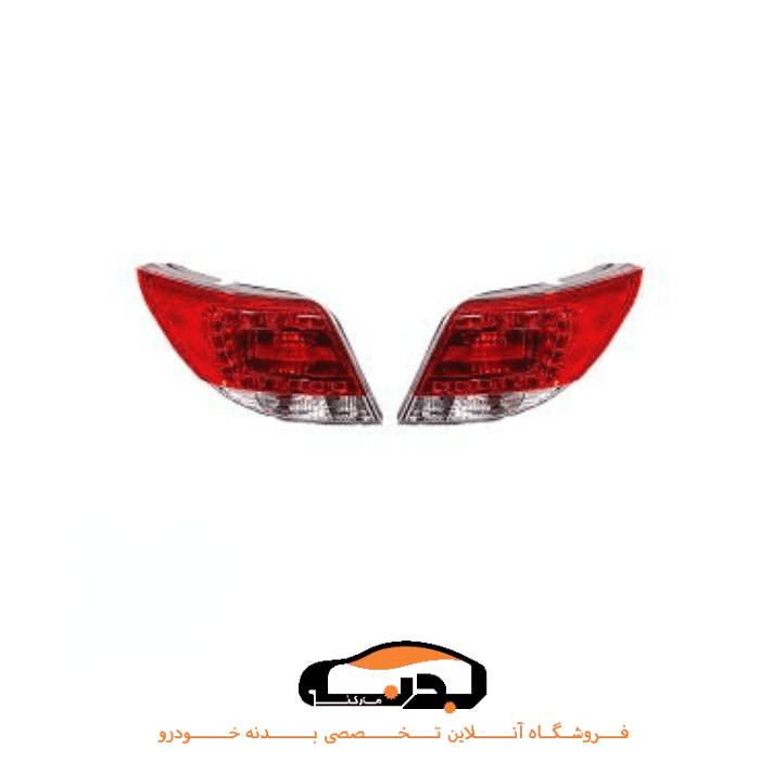 چراغ عقب دنا کامل با لامپ و LED سمت چپ