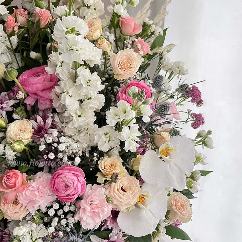 سبد گل ارکیده و شب بو کد 31 — تصویر ۳