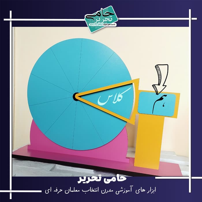 گردونه آموزشی چوبی واژه‌سازی؛ یادگیری با طعم بازی — تصویر ۴