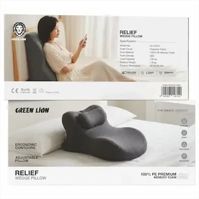 بالش طبی گرین لاین مدل Green Lion Relief Wedge Pillow — تصویر ۲