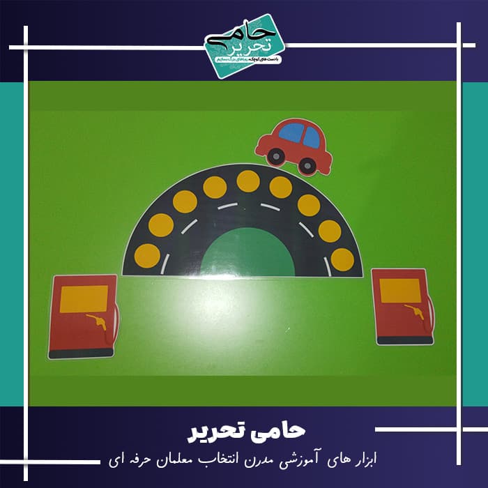ابزارک تقریب: آموزش گرد کردن اعداد با بازی ماشین و خیابان!