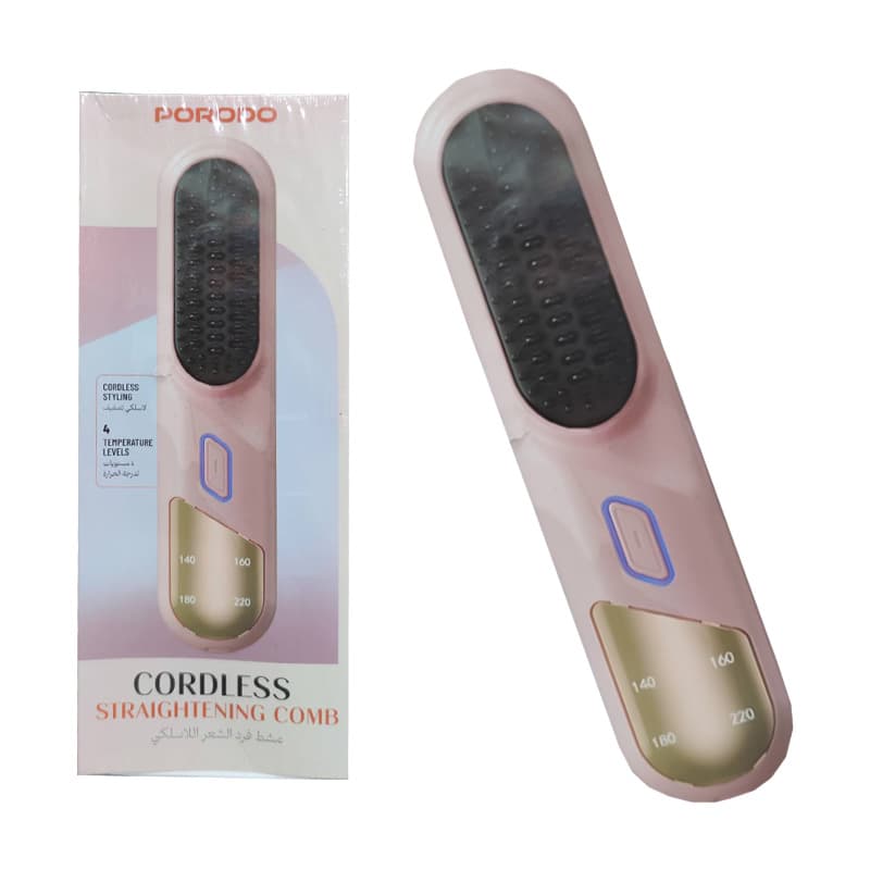 برس حرارتی شارژی مو پرودو Porodo Cordless Straightening Comb LFS106 — تصویر ۴