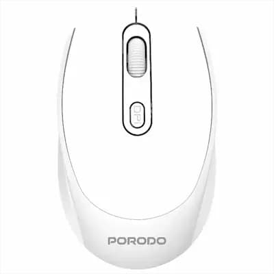 ماوس پرودو Porodo 1600DPI Wireless Mouse Dual Mode — تصویر ۳