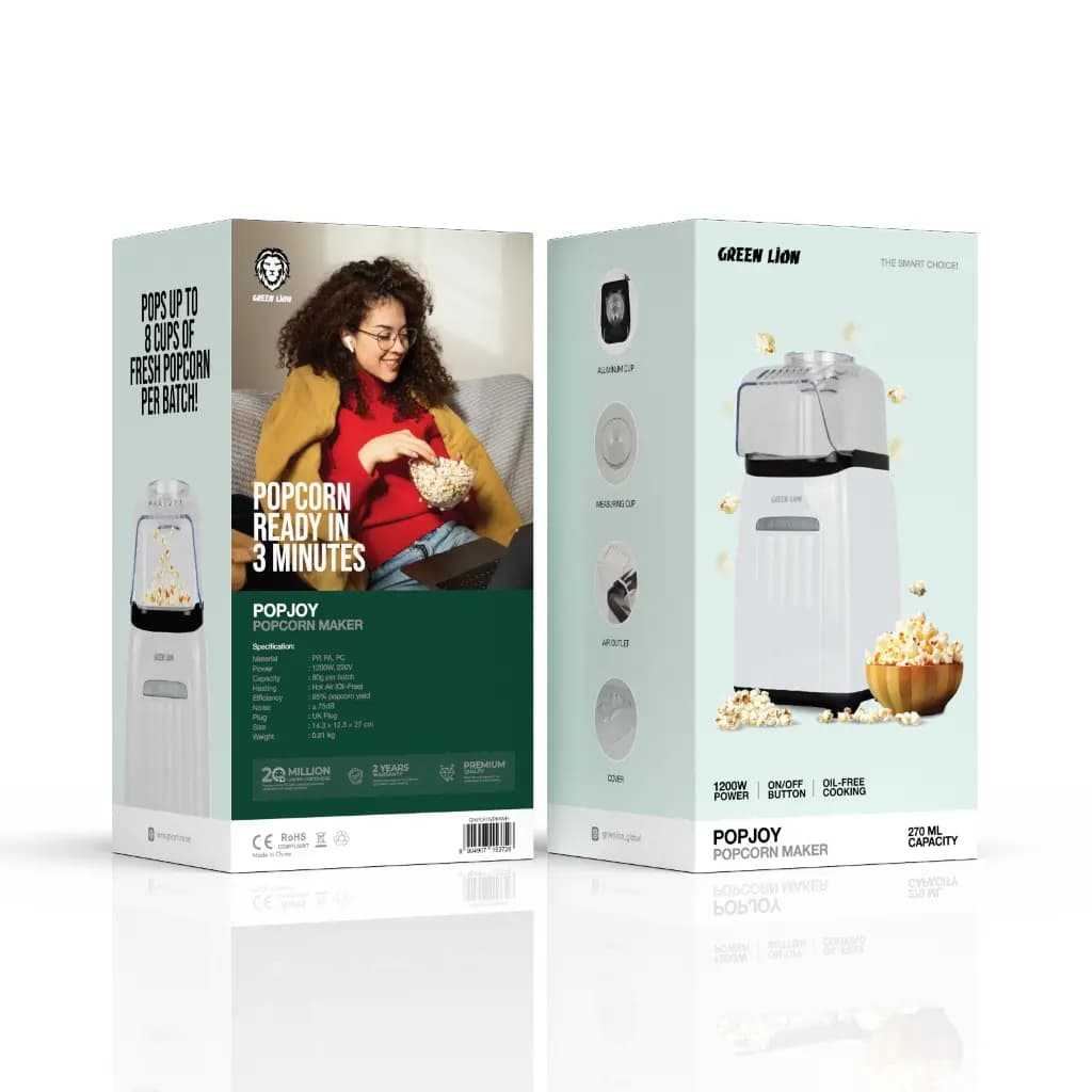 پاپ کورن ساز گرین لاین PopJoy PopCorn Maker — تصویر ۳