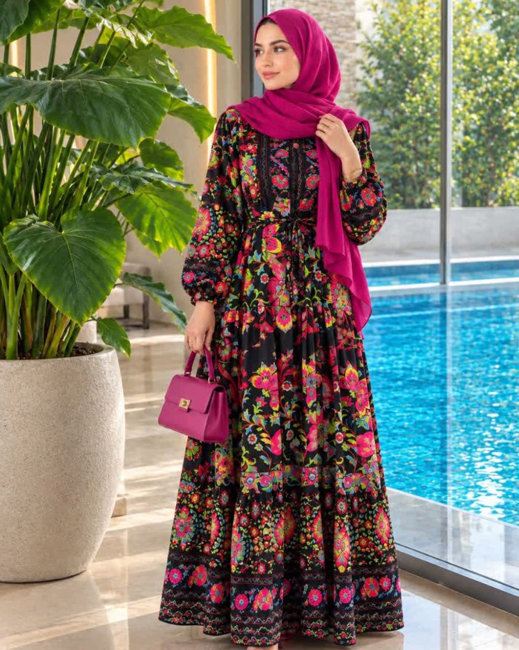 پیراهن ساحلی طناز — تصویر ۷