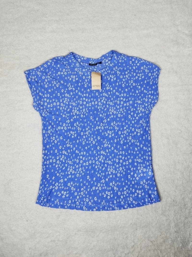 تیشرت پفکی زنانه برند اسمارا کد W0153 — تصویر ۲
