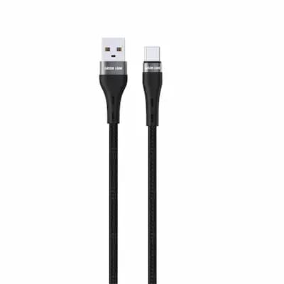 کابل تبدیل Usb-A به Usb-C گرین لاین مدل Braided طول ۱ متر