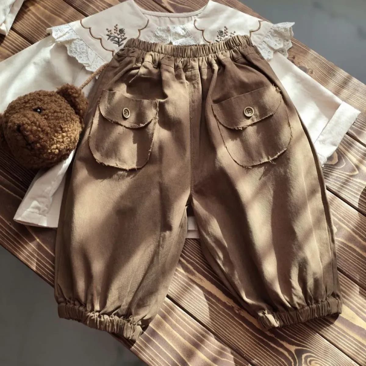 شلوار برمودا دخترانه