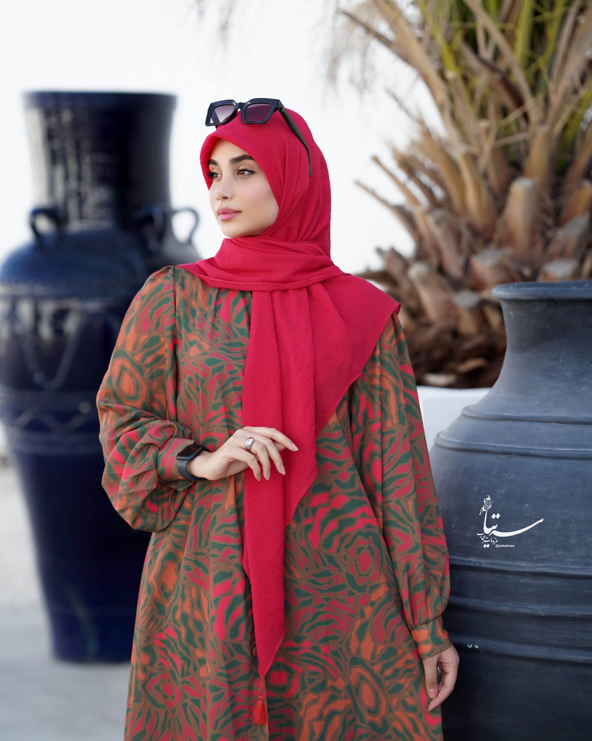 مانتو عبایی سایه — تصویر ۲