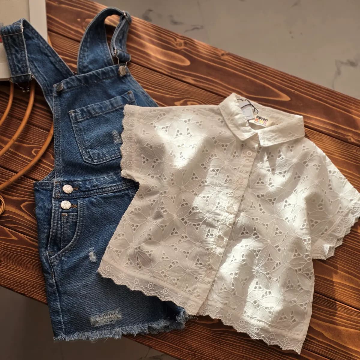 بلوز دانتل دخترانه