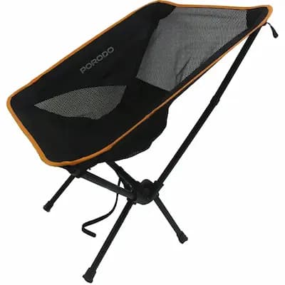 صندلی کمپینگ تاشو PORODO مدل MESH FABRIC COMFORT CAMPING CHAIR — تصویر ۳