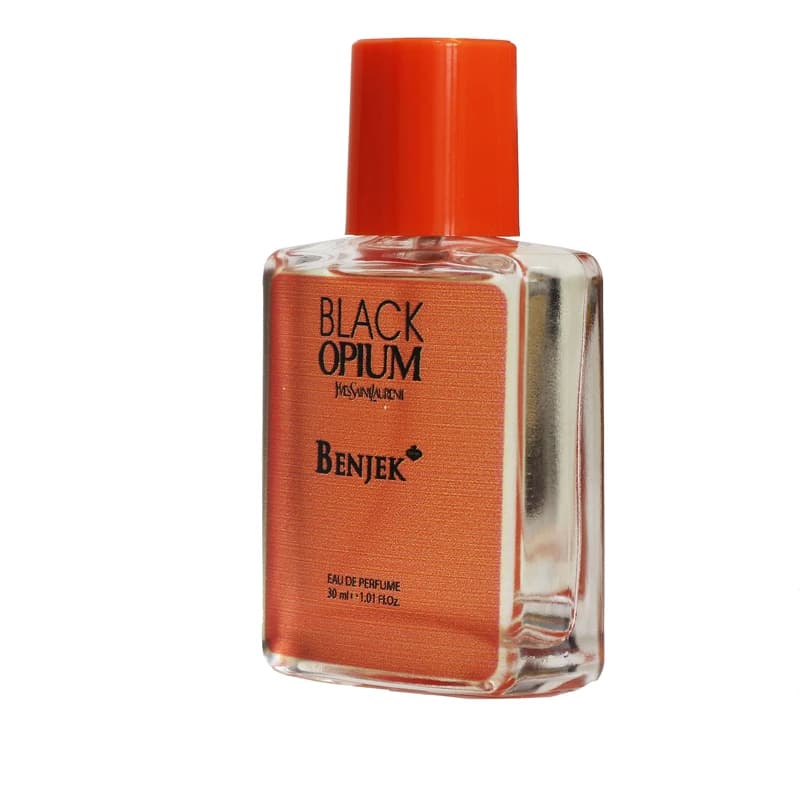 عطر جیبی زنانه بنجک مدل بلک اوپیوم با رایحه گرم و شیرین حجم 30 میلی‌لیتر — تصویر ۳