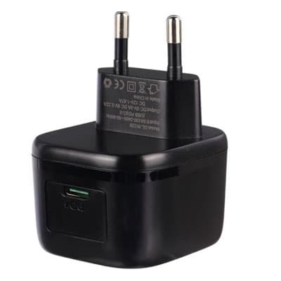 کلگی فست شارژ Green Lion GNPD20EUWCBK 3A PD 20W مشکی — تصویر ۳
