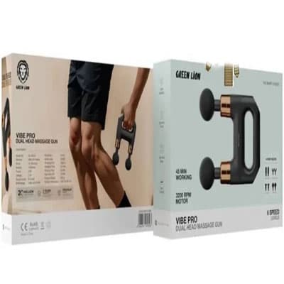 ماساژور تفنگی دو سر گرین لاین مدلVibe Pro — تصویر ۲