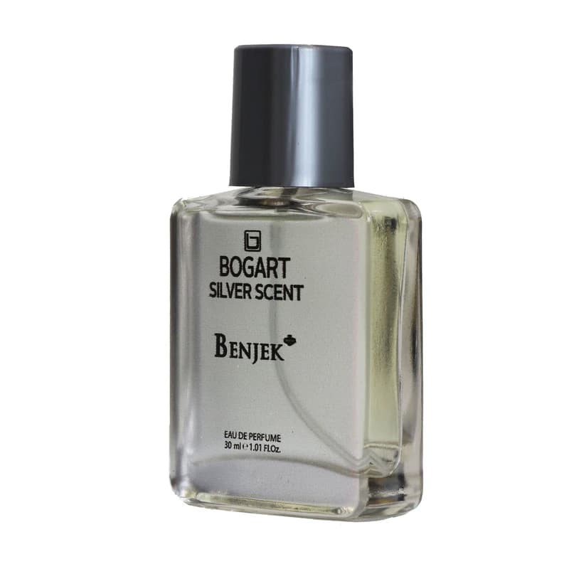 عطر جیبی مردانه بنجک مدل بوگارت سیلور سنت با رایحه تلخ حجم 30 میلی‌لیتر — تصویر ۳
