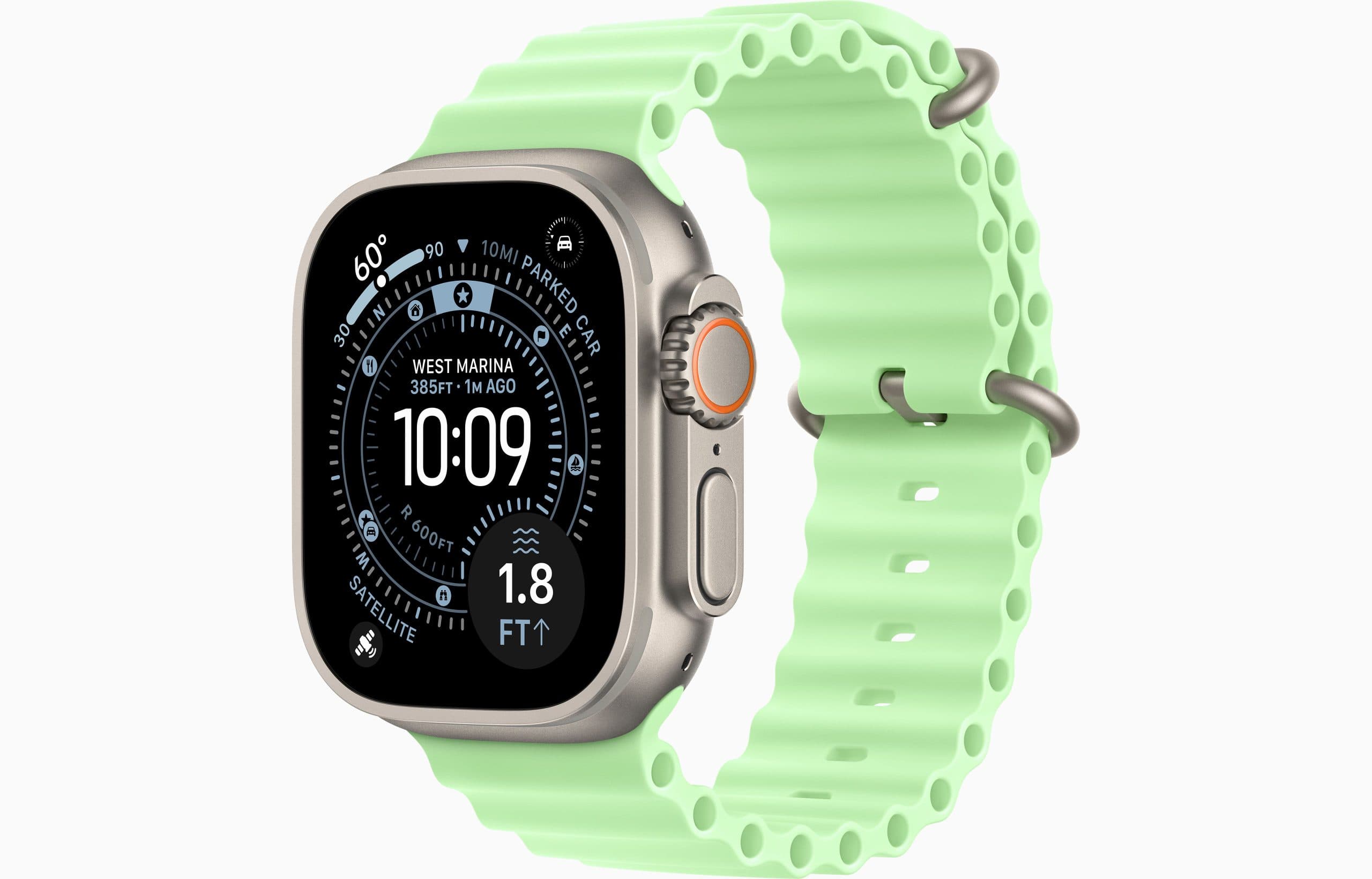 اپل واچ الترا ۳ بند اوشن مدل Apple Watch Ultra 3 Ocean Band 49mm