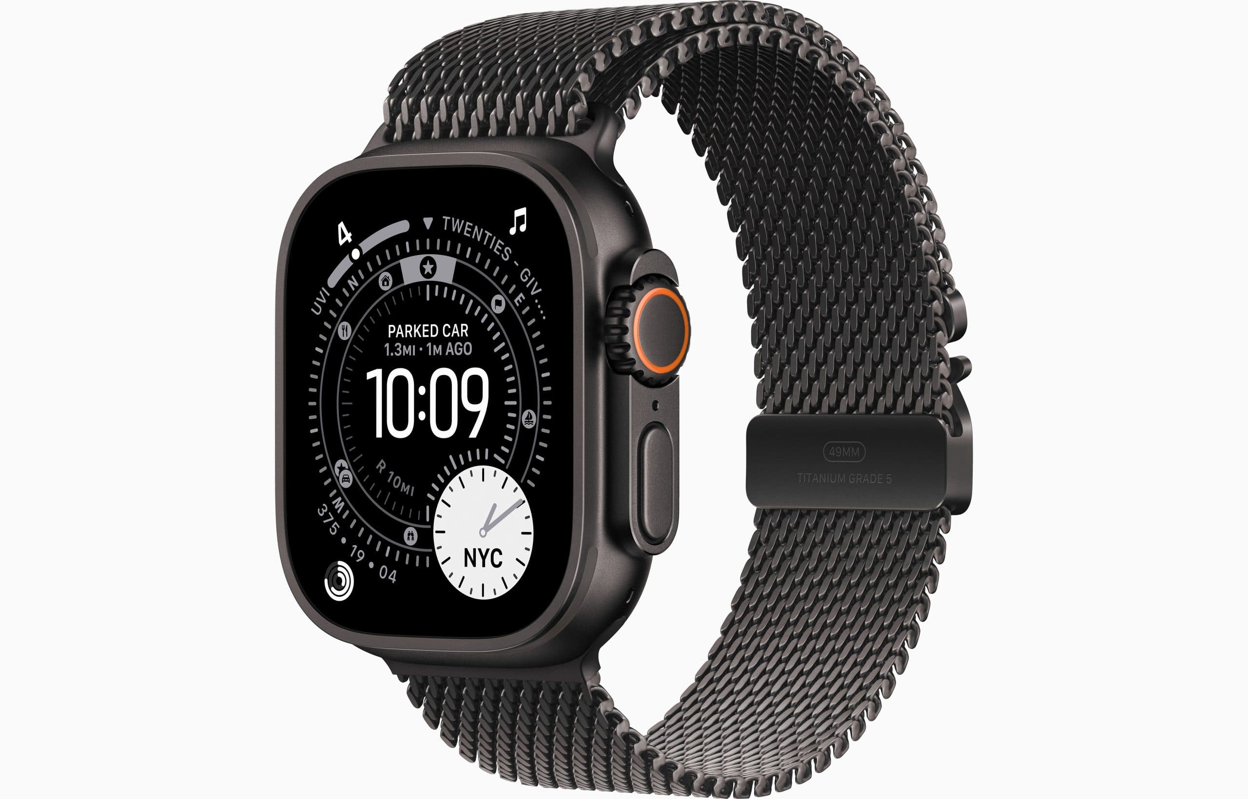 اپل واچ الترا 3 میلانس مدل Apple Watch ultra 3 Milanese Loop 49mm