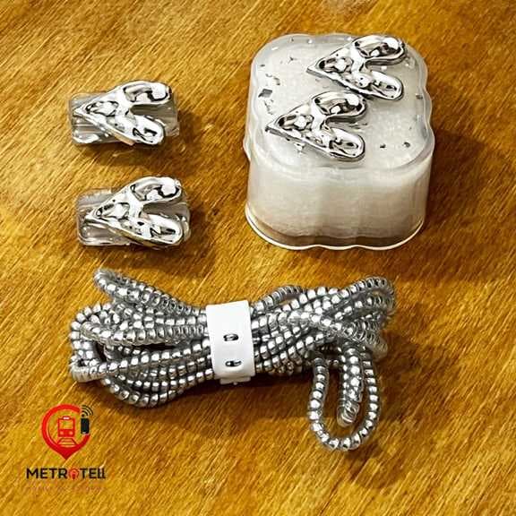 محافظ شارژر آیفون 20 وات طرح قلب نقره ای