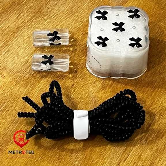 محافظ شارژر آیفون 20 وات طرح پاپیون سیاه