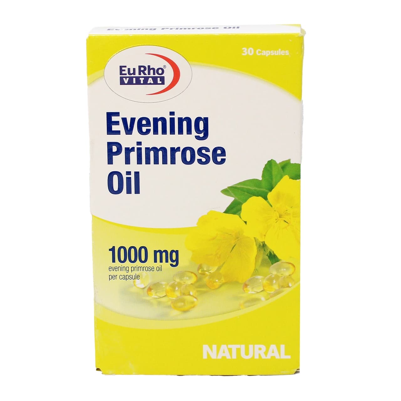 کپسول روغن گل مغربی یوروویتال 30 عددی