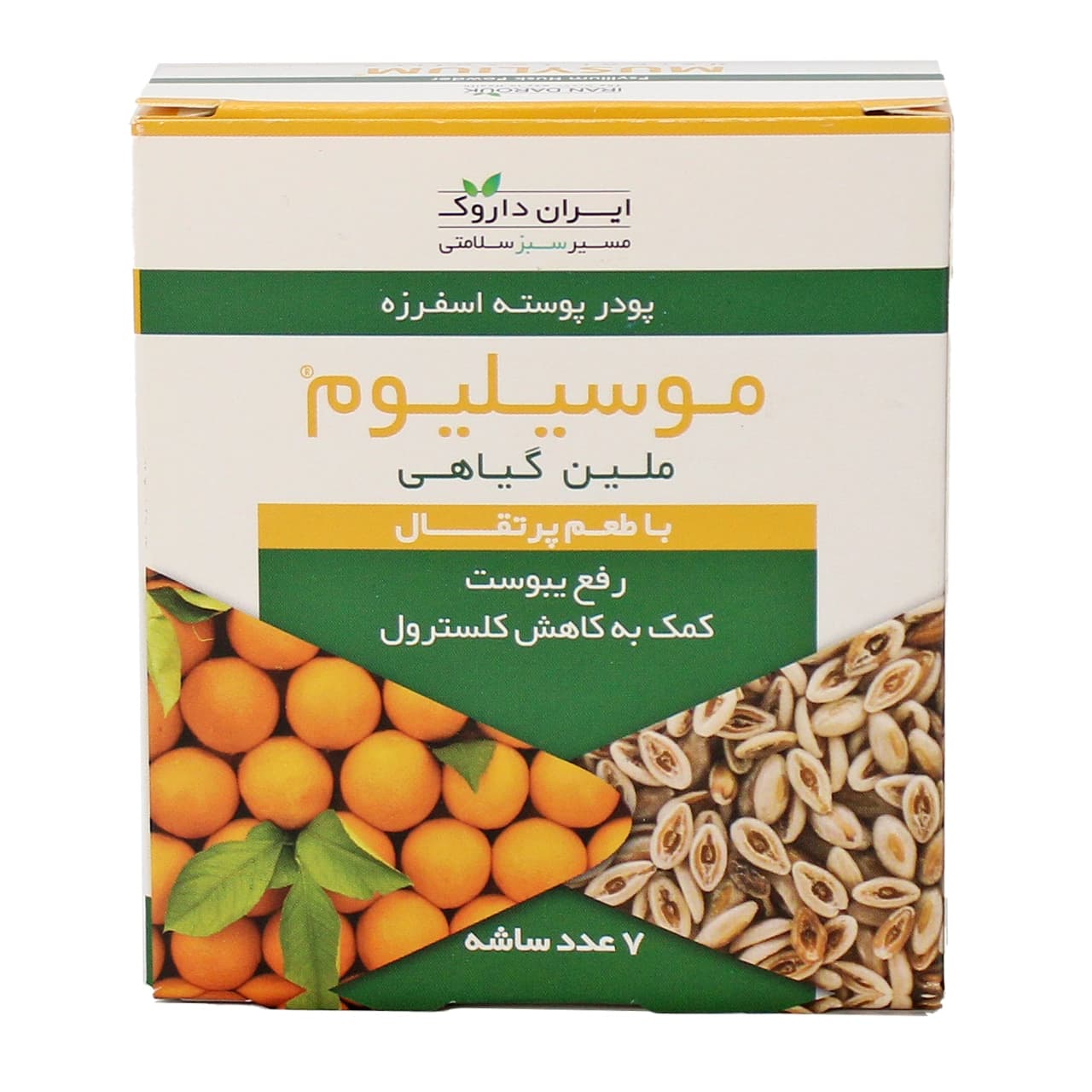 ساشه موسیلیوم ایران داروک (7 عددی)