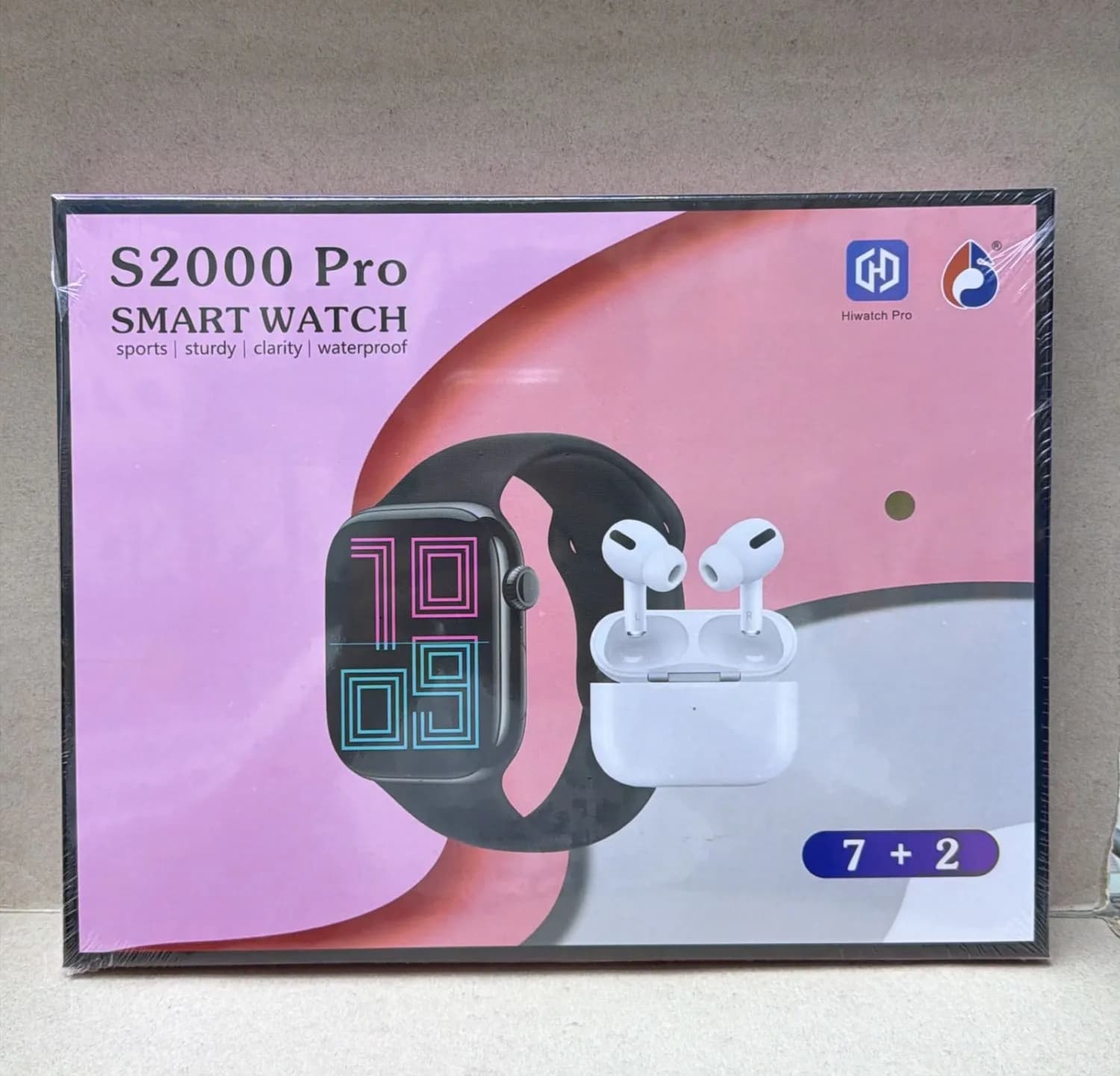 ساعت ۷بند S2000Pro به همراه ایرپاد