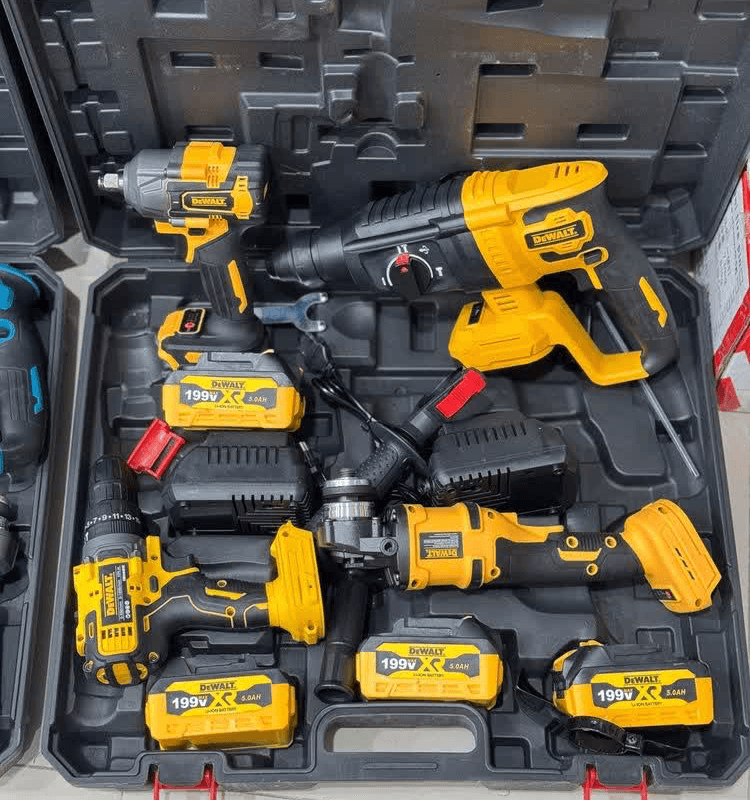 پک چهارقلو شارژی براشلس دیوالت مدل m88new — تصویر ۳