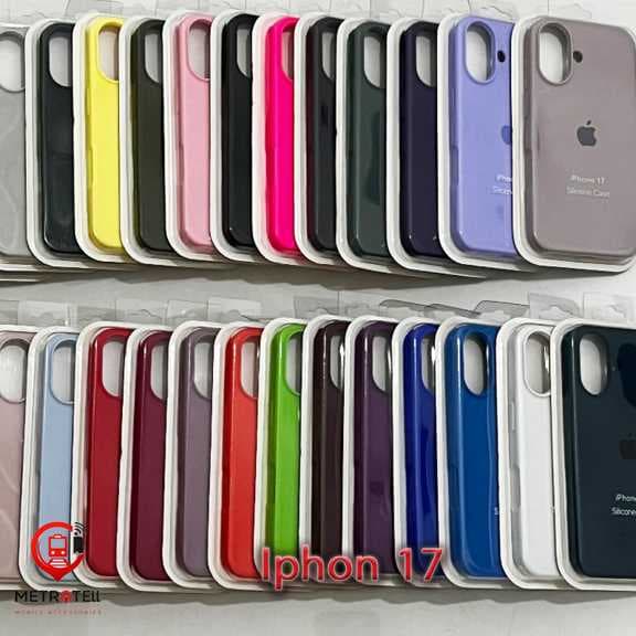 قاب گوشی سیلیکونی اورجینال آیفون نرمالiphone 17 — تصویر ۲