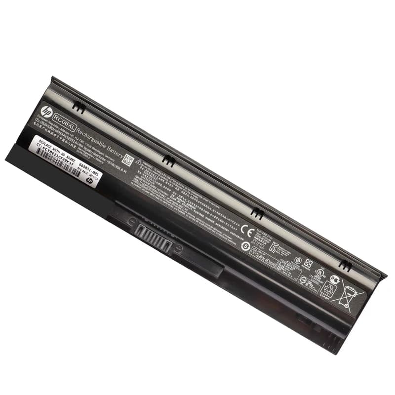 باتری لپ تاپ HP RC06XL مخصوص HP ProBook 4340s با ظرفیت 4400 میلی‌آمپر (6 سلولی) — تصویر ۴