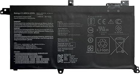 باتری لپ تاپ ایسوس B31N1732 3600mAh | K571 S571 X571 با گارانتی 9 ماهه