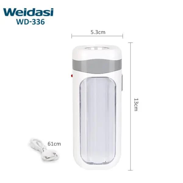 چراغ قوه شارژی ویداسی مدل WD-336 — تصویر ۷