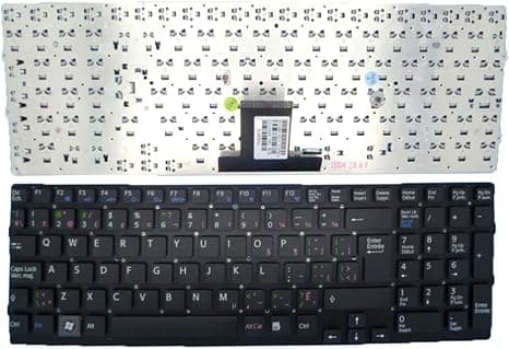 Keyboard Sony VPCEB با فریم مشکی | کیبورد لپ‌تاپ Sony VAIO VPCEB